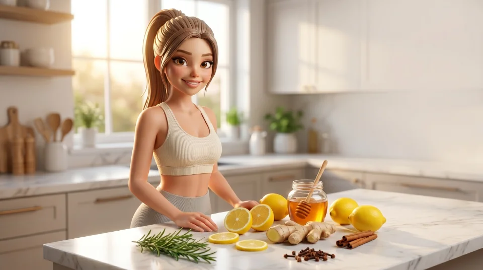 Sofia en la cocina